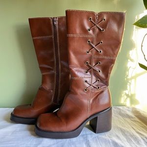 Vintage Y2K Lower East Side Chunky Boots
